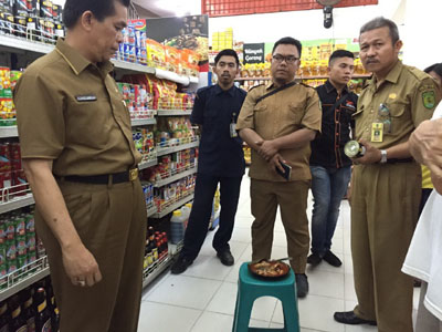 Disperindag Inhil Sidak ke Sejumlah Pasar Tradisional dan Modern